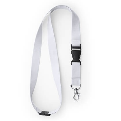 Lanyard with cliplock and safety break for sublimation - 10 pieces